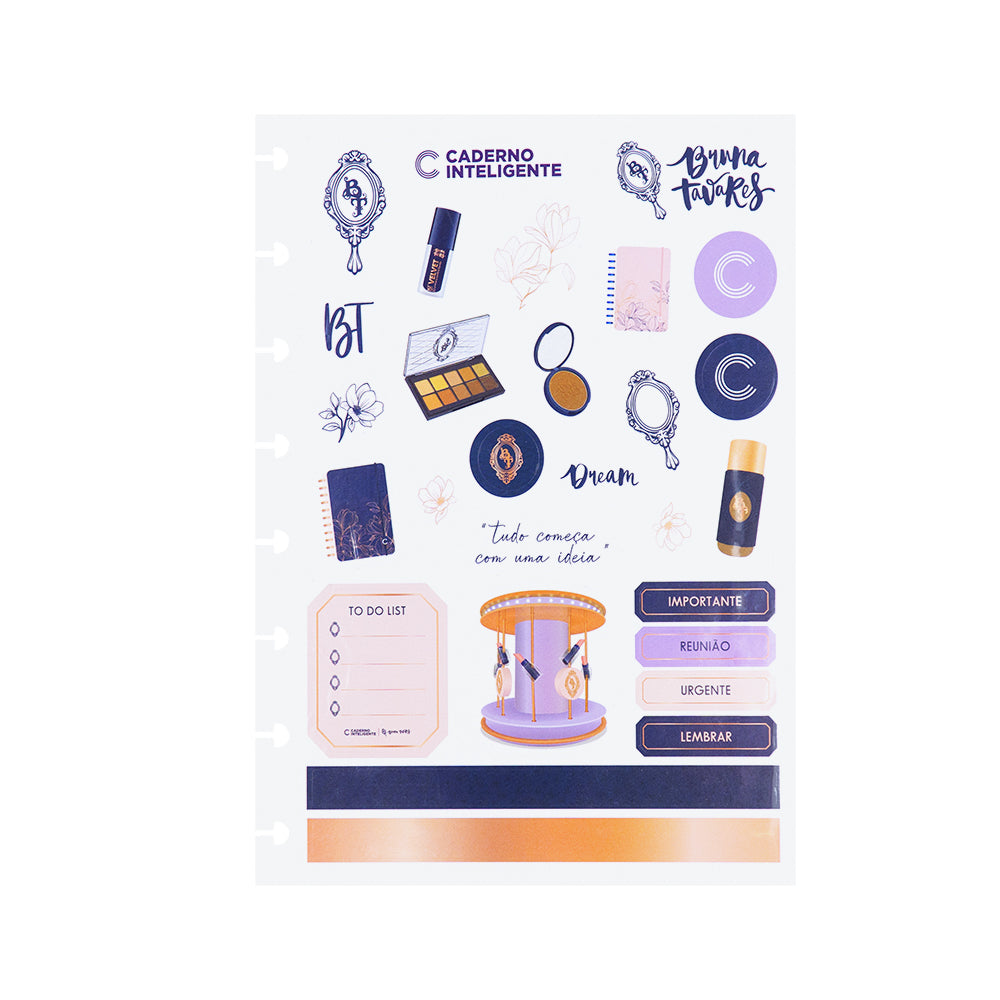 FOLHA DE ADESIVOS BT