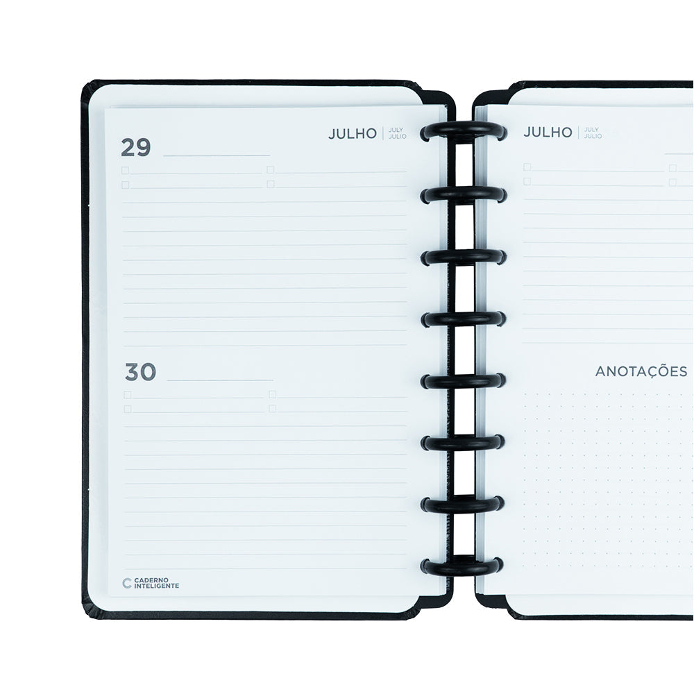 AGENDA INTELIGENTE BLACK Caderno Inteligente ®