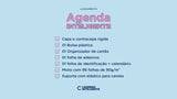 Agenda Inteligente Dark Blue Caderno