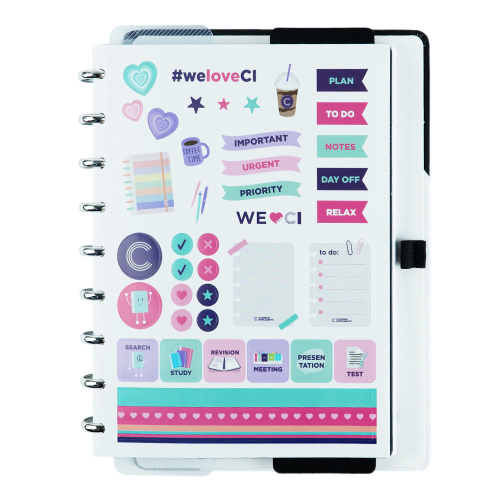 CADERNO GREY GLAM Caderno Inteligente ®