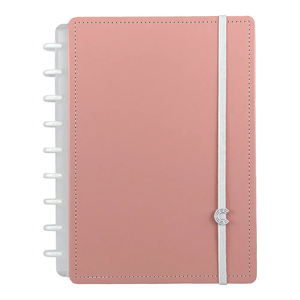 CADERNO ROSE PASTEL Caderno