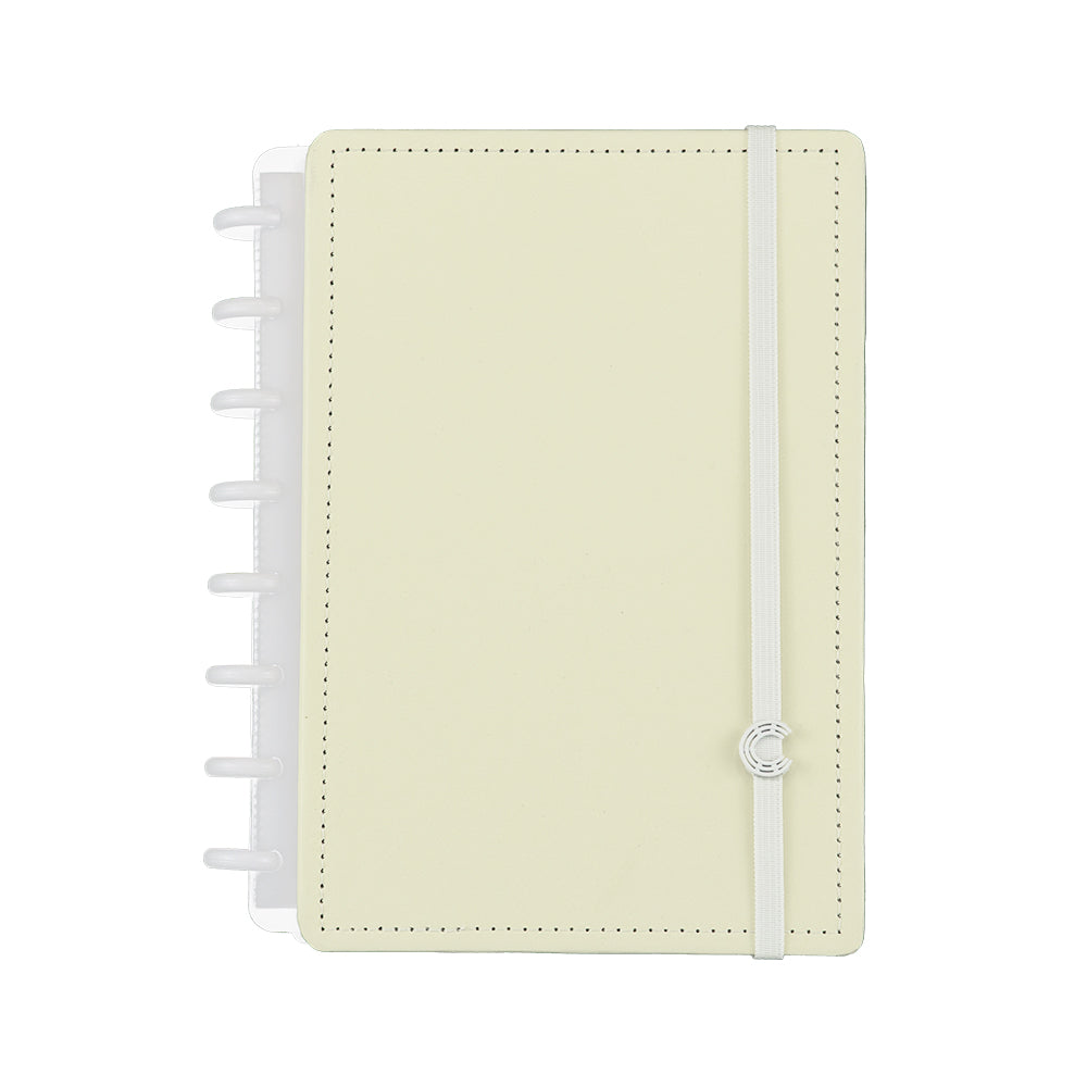 Caderno Amarelo Pastel