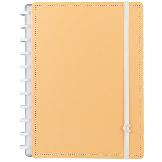 Caderno Laranja Pastel