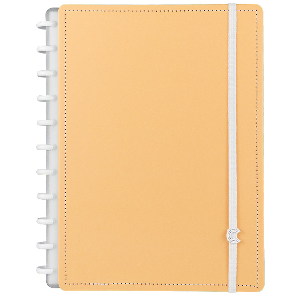 Caderno Laranja Pastel