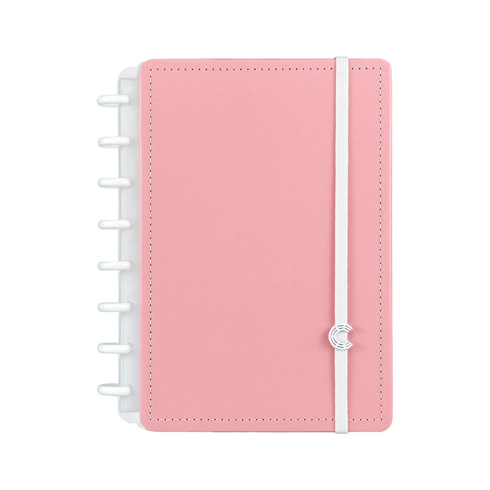 CADERNO ROSE PASTEL