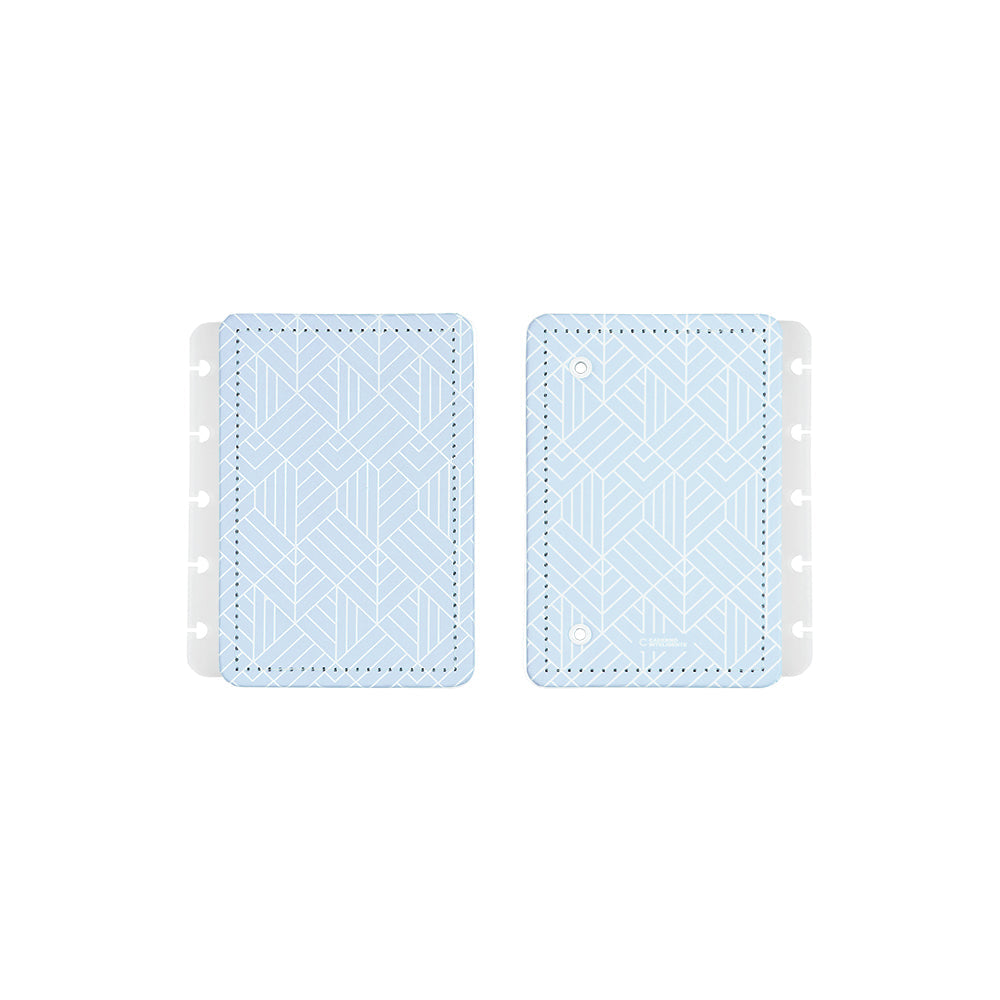 CAPA E CONTRACAPA ICE BLUE Caderno Inteligente ®