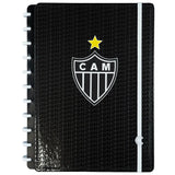 Caderno Atlético Mineiro Preto
