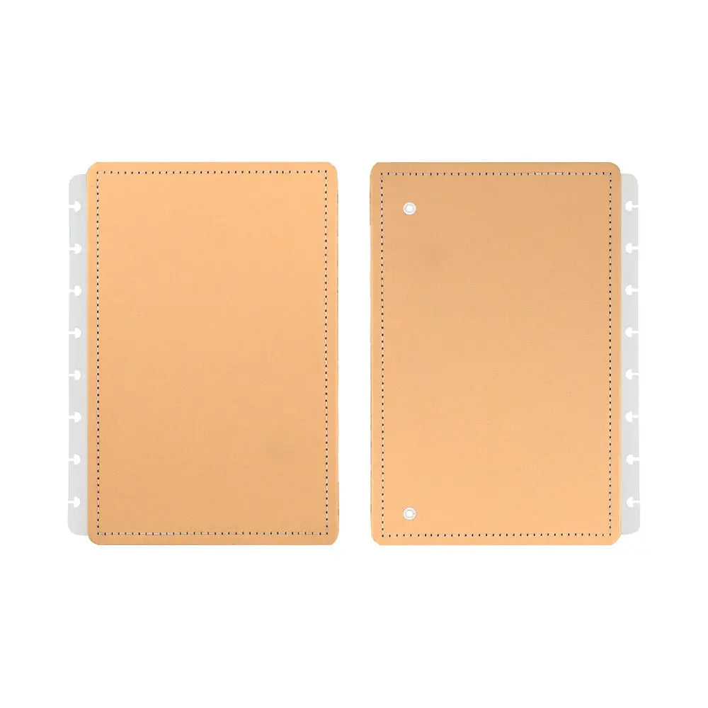 Capa e Contracapa Laranja Pastel Capa e Contracapa