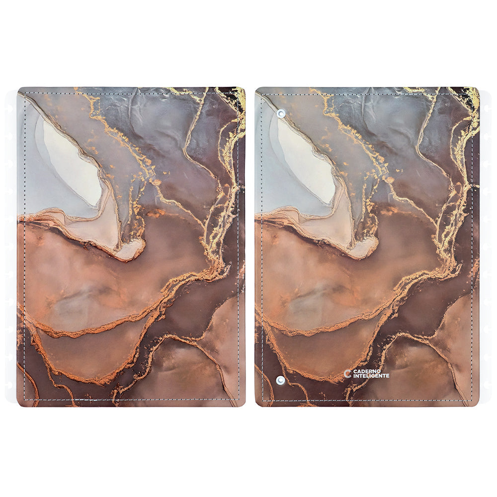 Capa e contracapa Jasper Caderno Inteligente ®