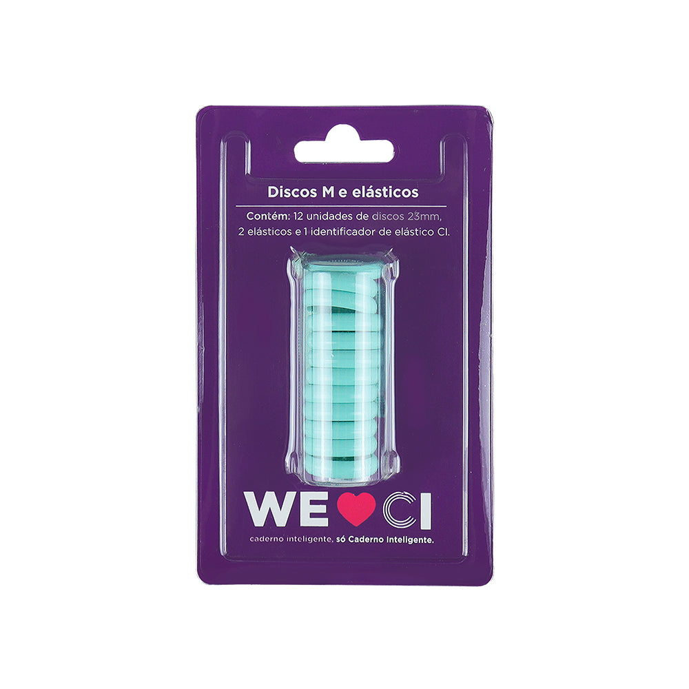 Discos + Elástico Verde Pantanal