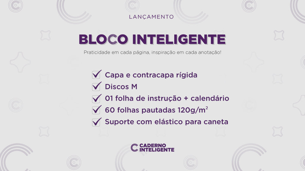 BLOCO INTELIGENTE - BLACK