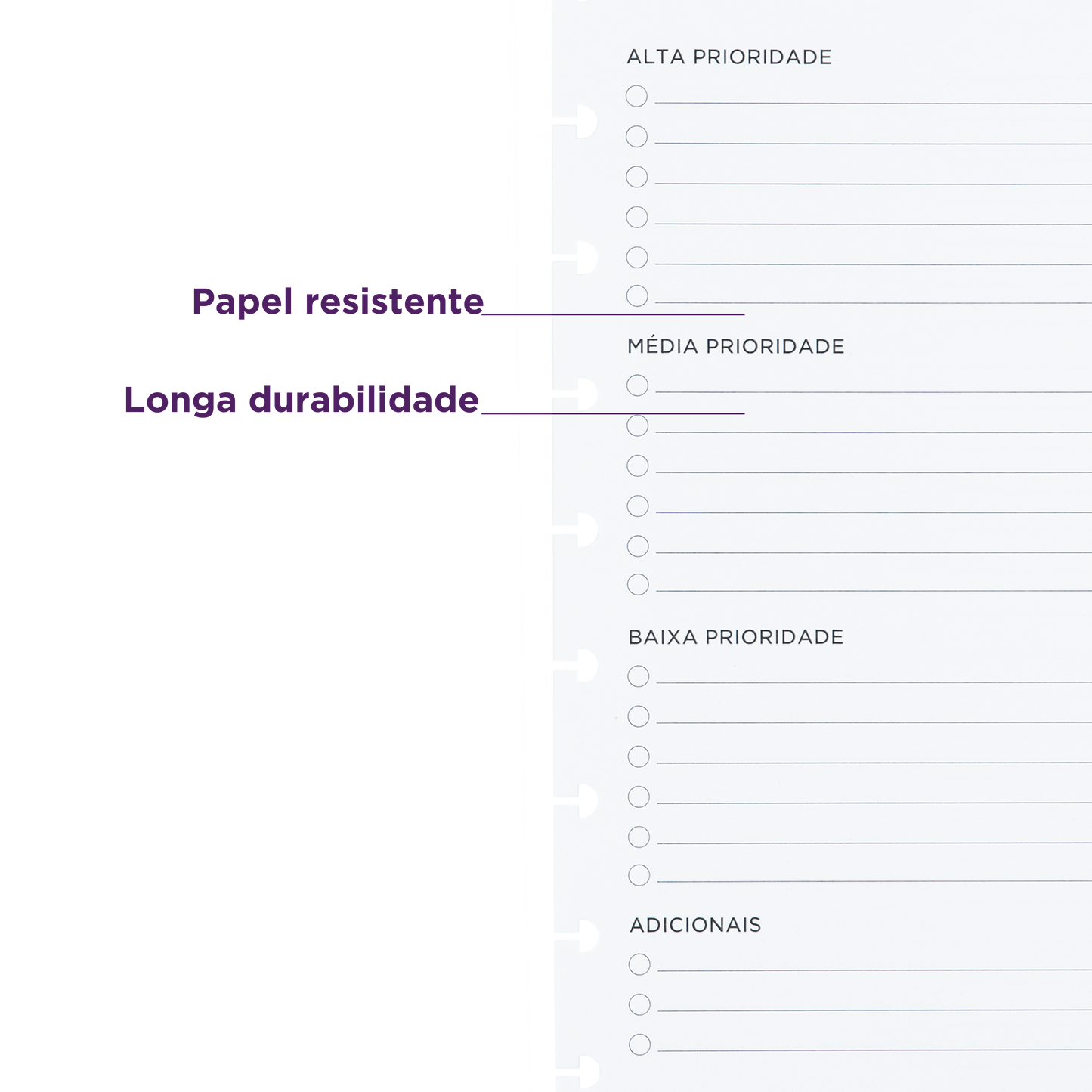 REFIL PLANNER ORGANIZER Caderno Inteligente Lojista