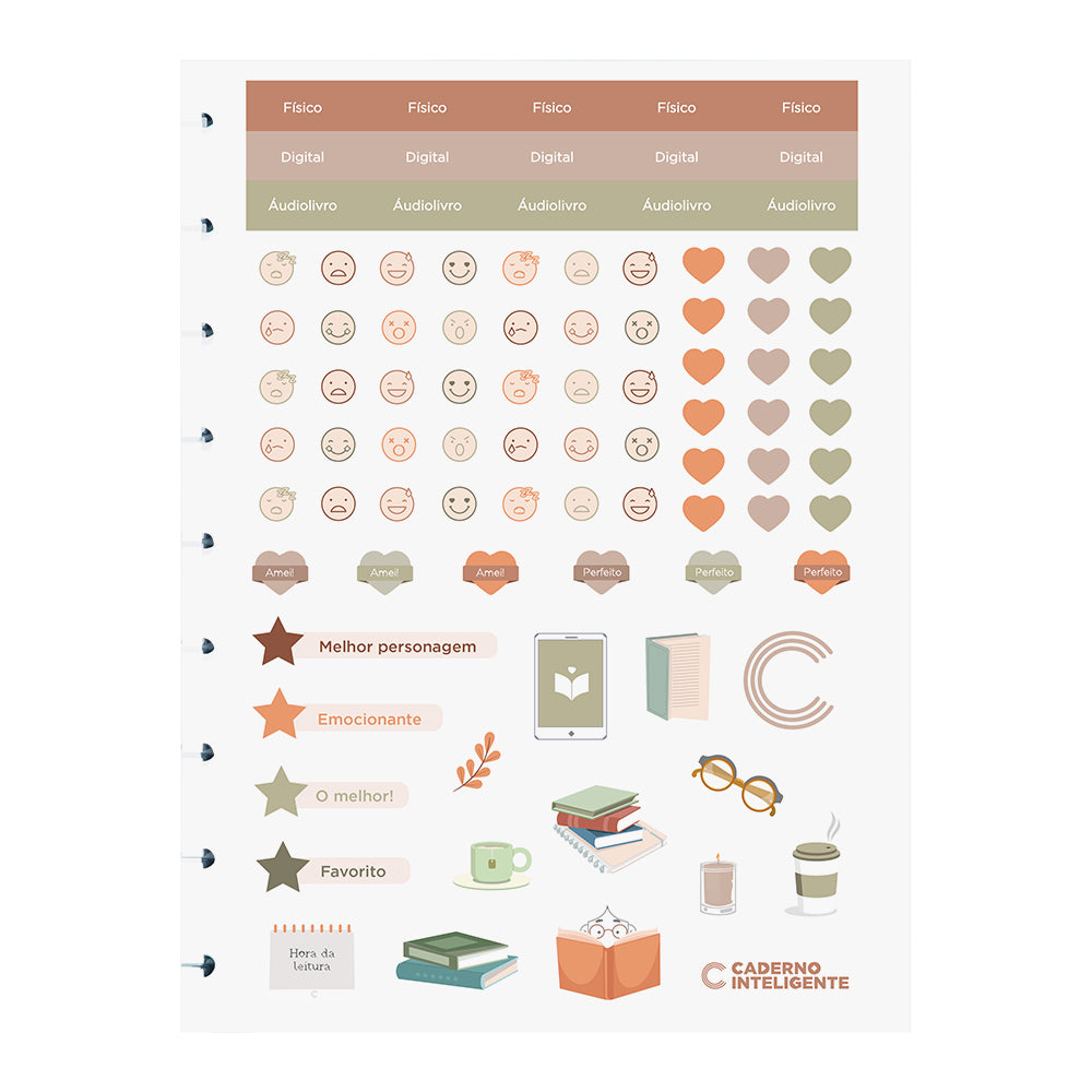 REFIL CADERNO INTELIGENTE DE LEITURA