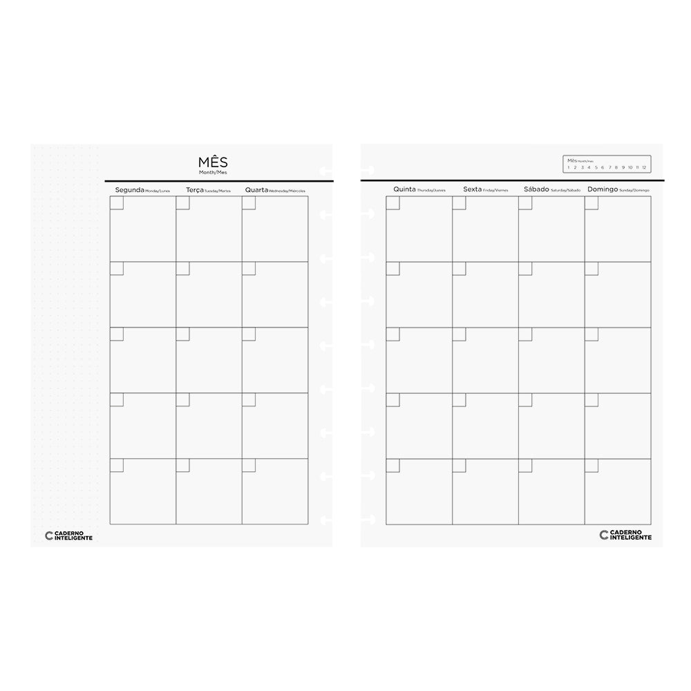 Refil Planner Casual