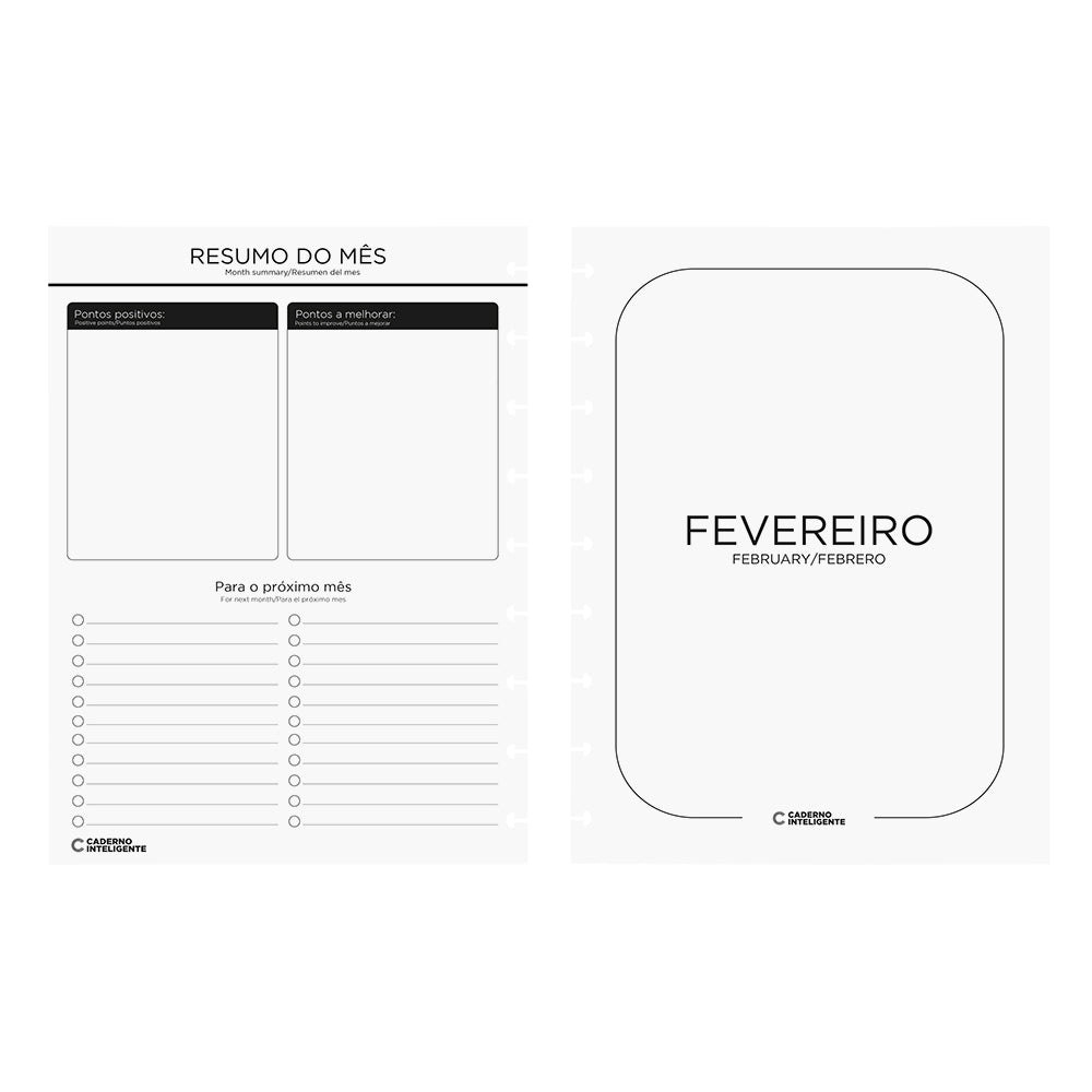 Refil Planner Casual