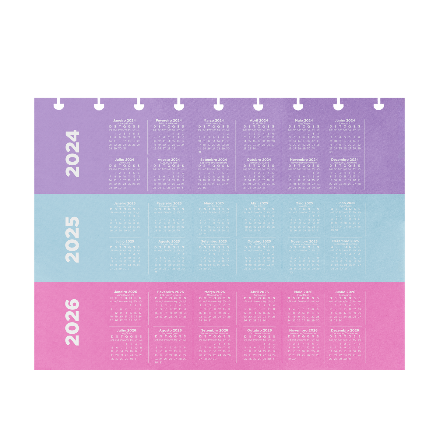 Refil Planner de Mesa CI