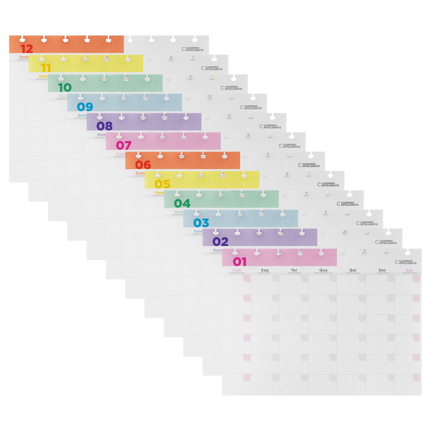 Refil Planner de Mesa CI