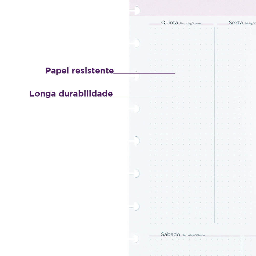 Refil Planner CI - PIY + 12 divisórias