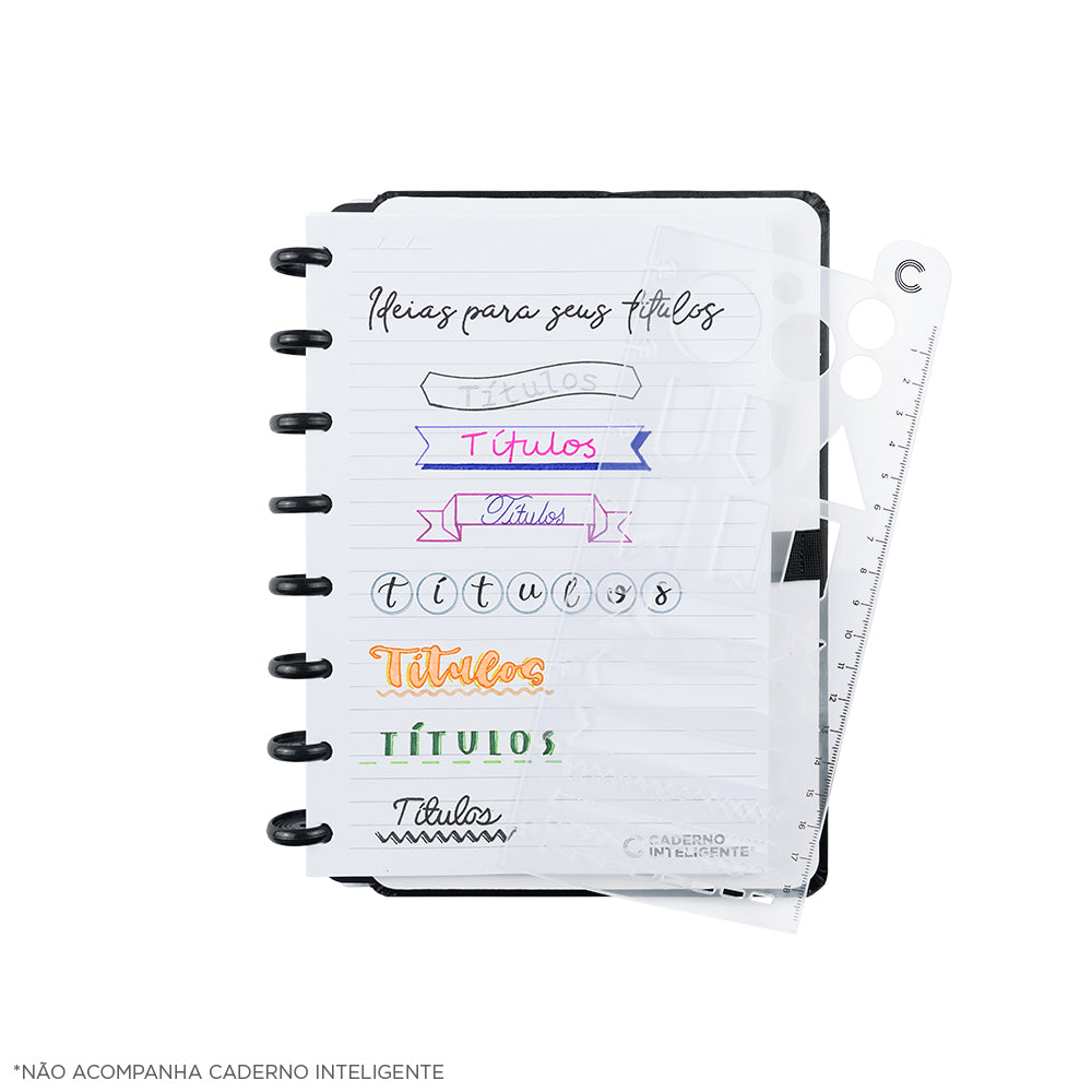 RÉGUA STENCIL INSPIRADORA