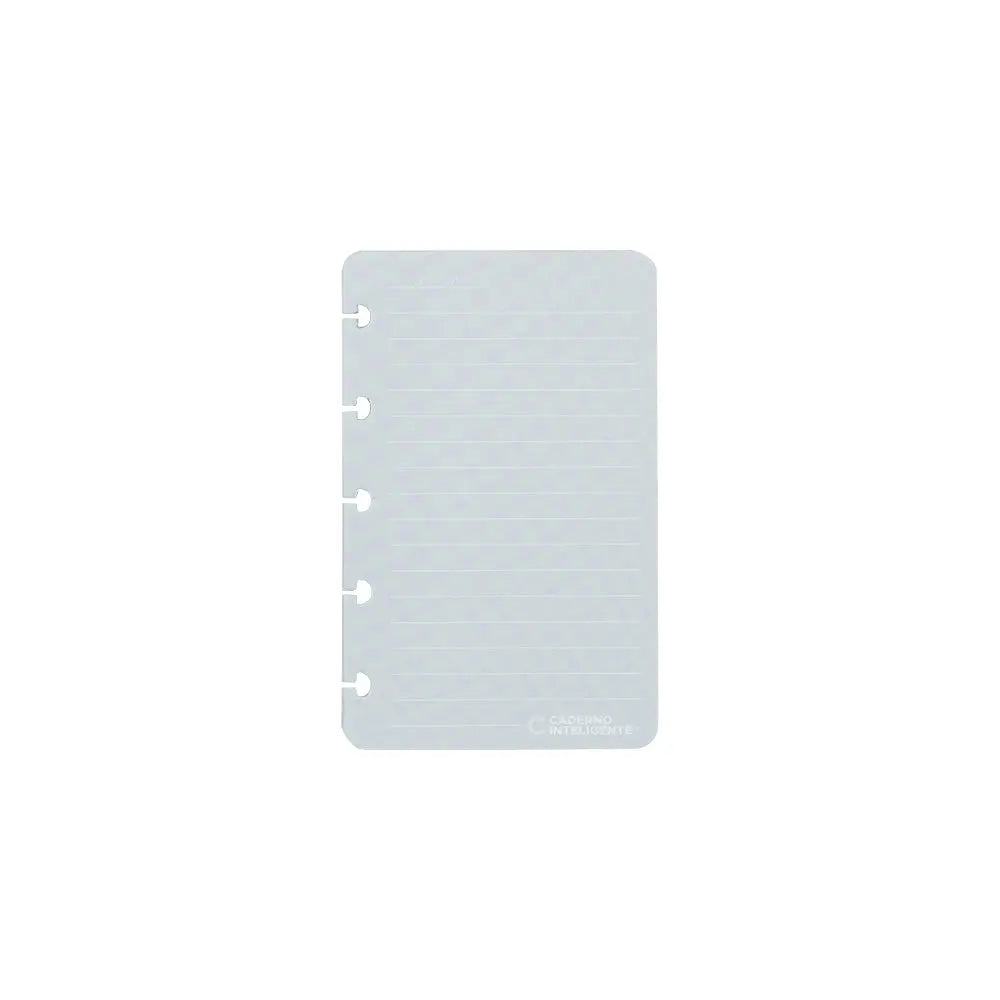 Refil Linhas Brancas Pautado Caderno Inteligente ®