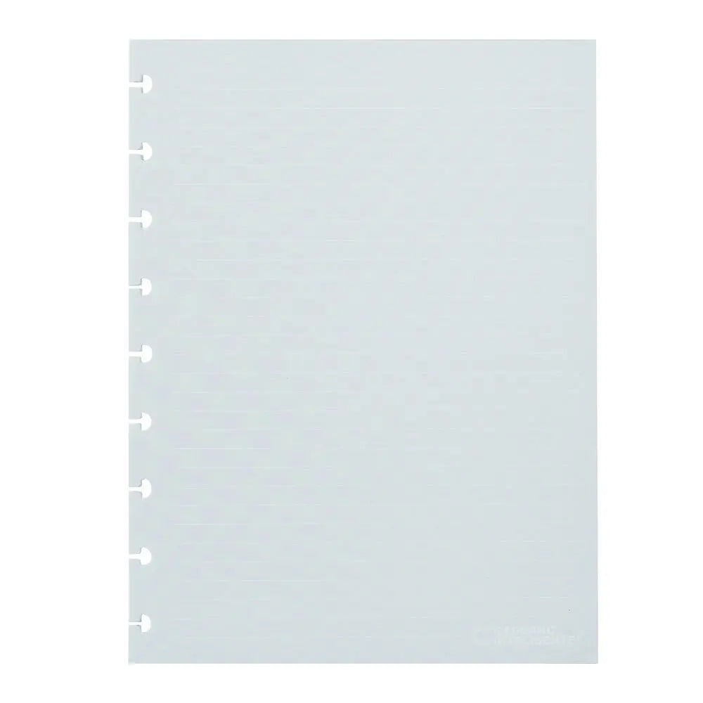 Refil Linhas Brancas Pautado Caderno Inteligente ®