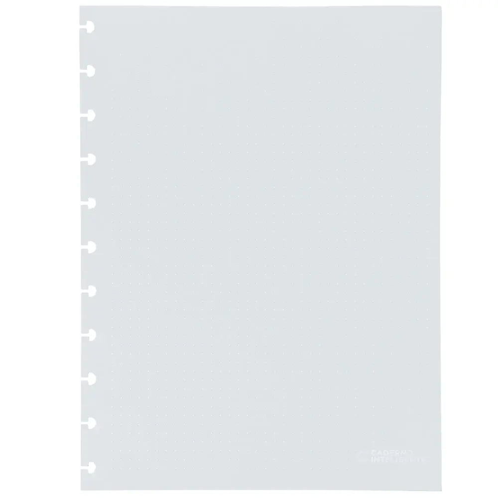 Refil Linhas Brancas Pontilhado Caderno Inteligente ®