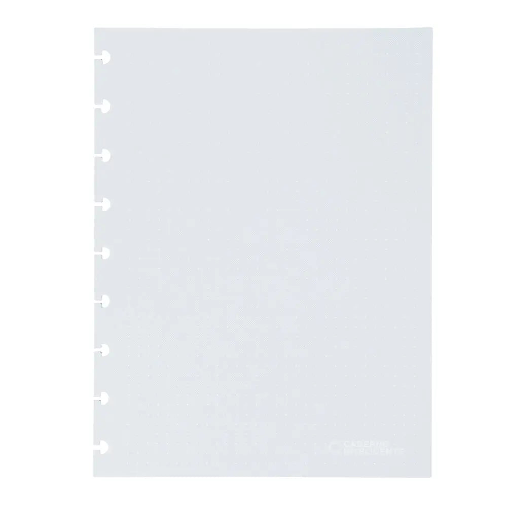 Refil Linhas Brancas Pontilhado Caderno Inteligente ®