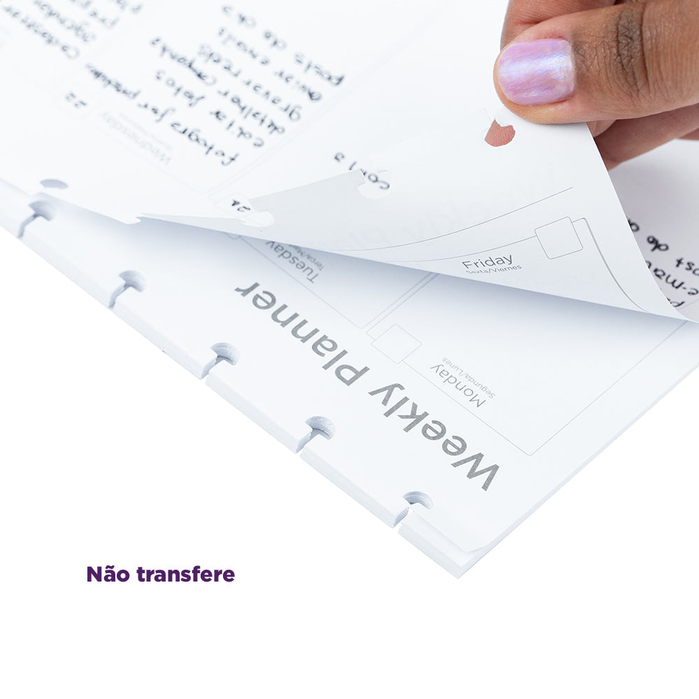 Refil Weekly Planner My Frame (cópia) Caderno Inteligente ®