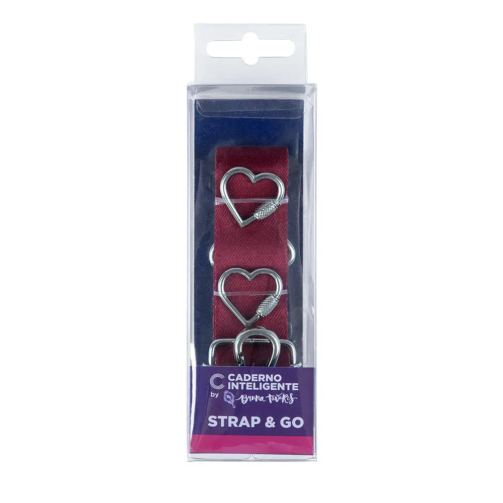 Strap & Go BT Cherry Bruna Tavares Caderno Inteligente ®