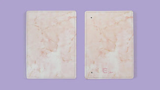Capa e Contracapa Pink Marble Dream Capa e Contracapa