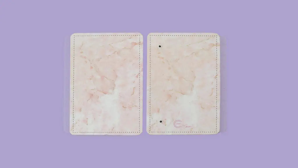 Capa e Contracapa Pink Marble Dream Capa e Contracapa