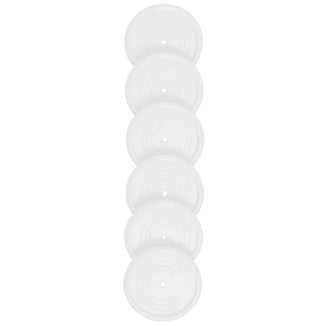 11 Discos + Elástico Branco Caderno Inteligente ®