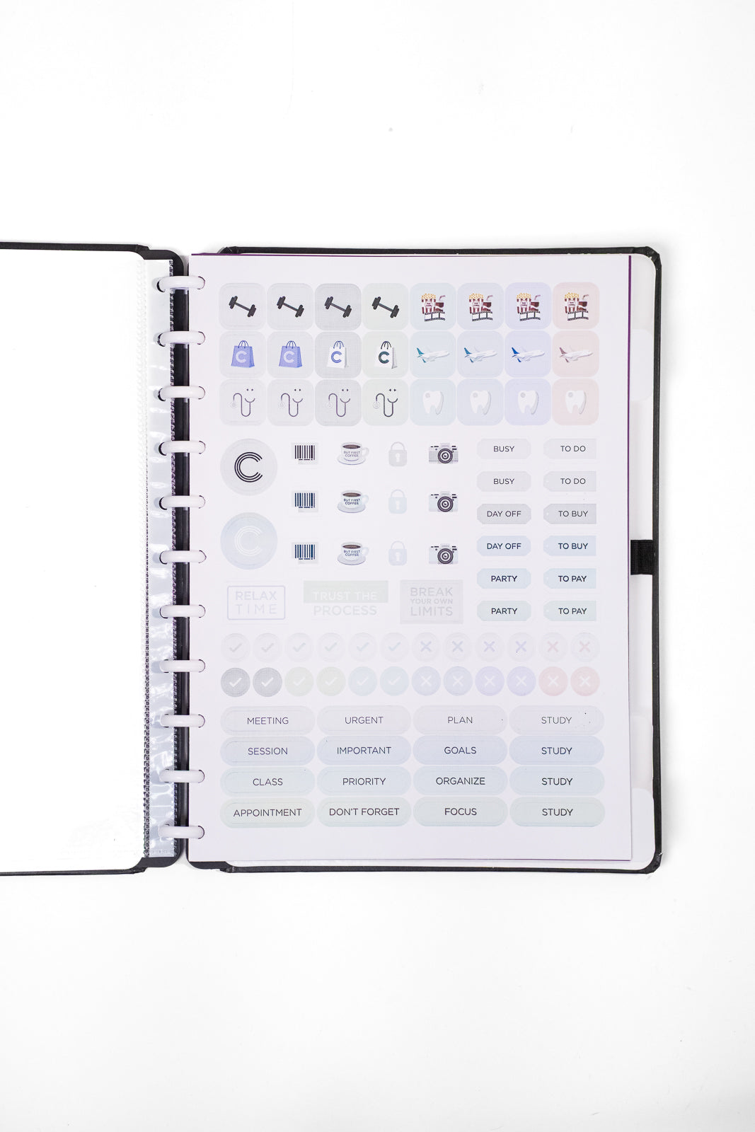 CADERNO PREMIER BLACK BR