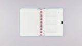 Agenda Inteligente Azul Pastel Caderno