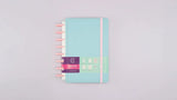 Agenda Inteligente Azul Pastel Caderno