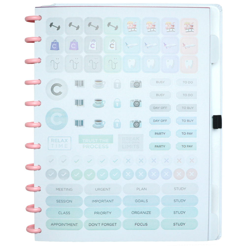 CADERNO BUTTERFLY KISS