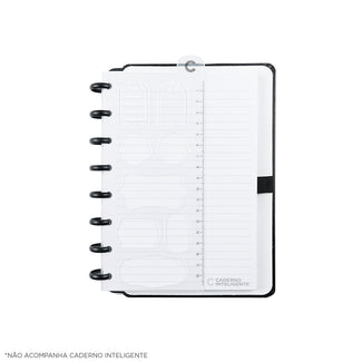 Brinde Régua Stencil Criativa Caderno Inteligente ®