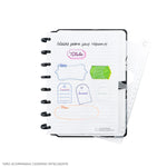 Brinde Régua Stencil Criativa Caderno Inteligente ®