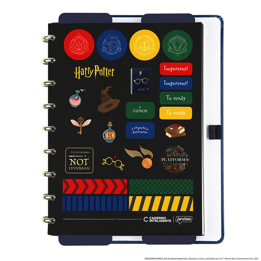 CADERNO CI BY HARRY POTTER AZUL