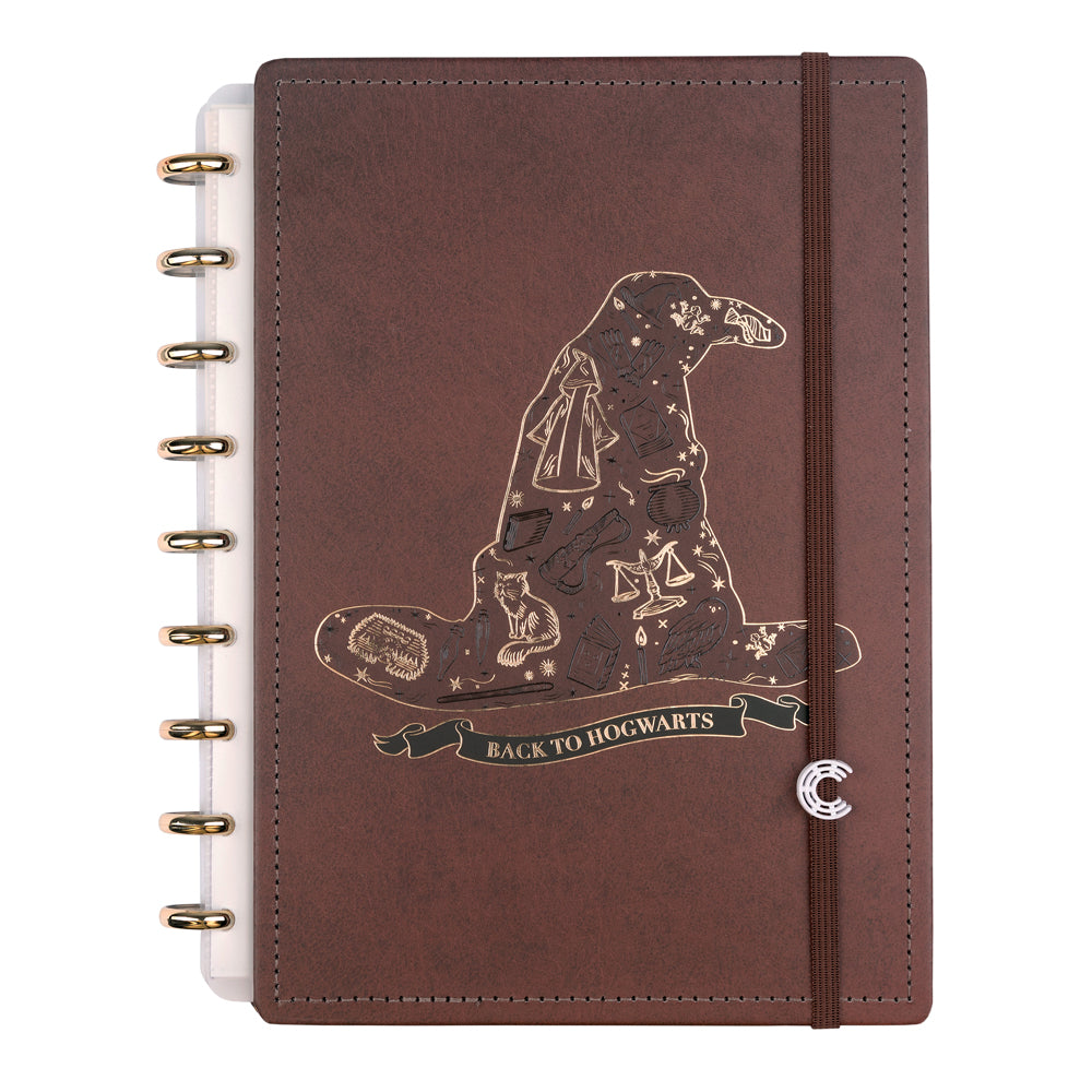 CADERNO CI BY HARRY POTTER CHAPÉU SELETOR