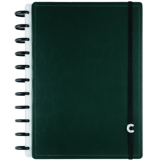 CADERNO 10 MATÉRIAS DARK GREEN Caderno Inteligente Lojista