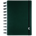 CADERNO 10 MATÉRIAS DARK GREEN Caderno Inteligente Lojista