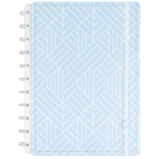 CADERNO 10 MATÉRIAS ICE BLUE Caderno Inteligente Lojista