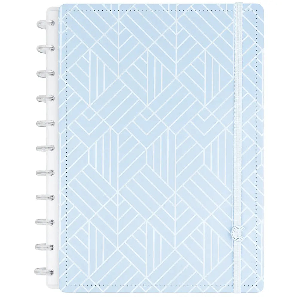CADERNO 10 MATÉRIAS ICE BLUE Caderno Inteligente Lojista