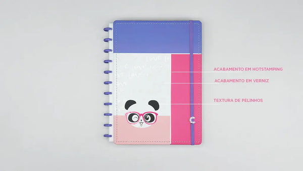 Caderno Pandalu - By Luluca CADERNO INTELIGENTE - A Casa das Artes - A Sua  Loja de Materiais Artísticos Online