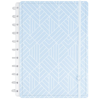 CADERNO 10 MATÉRIAS ICE BLUE