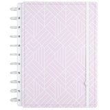 CADERNO ICE PINK - Folhas ROSA com LINHAS BRANCAS Caderno Inteligente ®