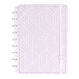 CADERNO ICE PINK - Folhas ROSA com LINHAS BRANCAS Caderno Inteligente ®