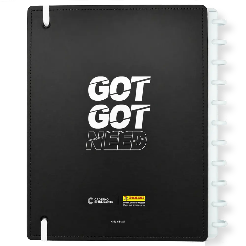 CADERNO INTELIGENTE BY PANINI - COLECIONANDO PAIXOES Caderno Inteligente ®