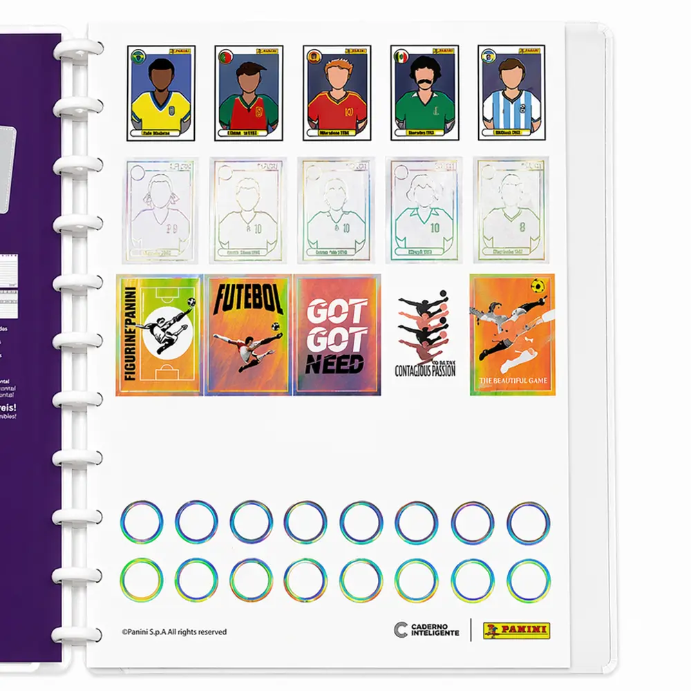 CADERNO INTELIGENTE BY PANINI - COLECIONANDO PAIXOES Caderno Inteligente ®